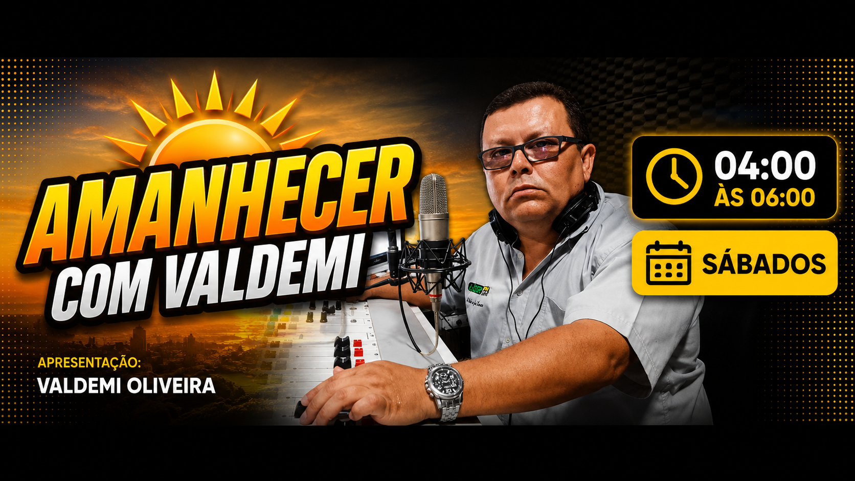 Amanhecer com Valdemi